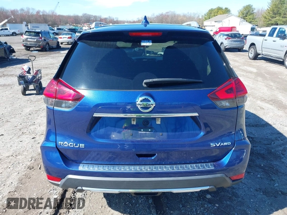 2017 Nissan Rogue SL with VIN 5N1AT2MV7HC884702, listed as a IAAI auction lot 41875438 with 107,738 mi miles. Bid and sale history available at carsss.com. Image 16.