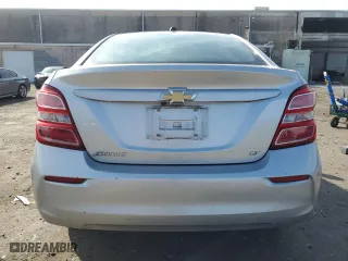 2017 Chevrolet Sonic LT with VIN 1G1JD5SH5H4154239, listed as a Copart auction lot 43213245 with 67,808 mi miles and Salvage Title. Bid and sale history available at carsss.com. Image 6.
