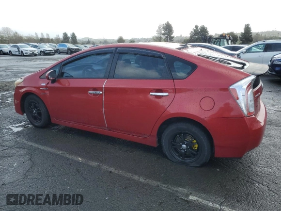 2011 Toyota Prius I with VIN JTDKN3DU8B1474686, listed as a Copart auction lot 51343785 with 287,264 mi miles and Salvage Title. Bid and sale history available at carsss.com. Image 2.