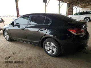 2015 Honda Civic LX with VIN 19XFB2F55FE121352, listed as a Copart auction lot 55704715 with 94,833 mi miles and Clean Title. Bid and sale history available at DreamBid. Image 2.
