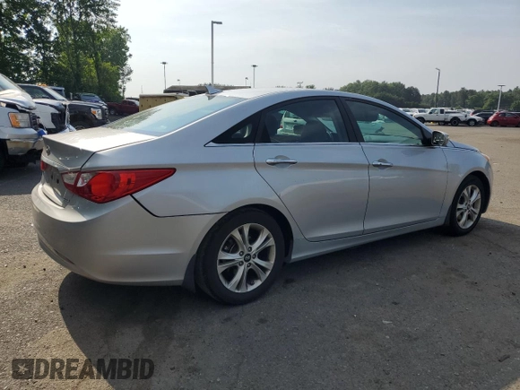 2011 Hyundai Sonata Limited z VIN 5NPEC4AC1BH131148, wystawiony jako Copart lot #59719215 z przebiegiem 148 469 mil mil oraz Szkoda całkowita • Salvage title. Historia ofert i sprzedaży dostępna na DreamBid. Obrazek 3.