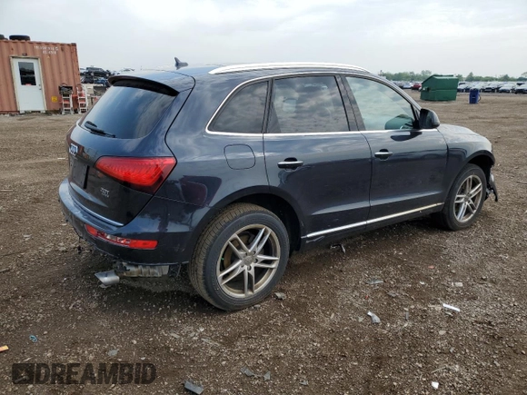 2017 Audi Q5 Premium with VIN WA1C2AFP1HA069586, listed as a Copart auction lot 60000745 with 92,173 mi miles and Salvage title. Bid and sale history available at DreamBid. Image 3.