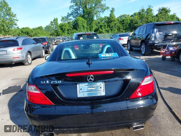 2014 Mercedes-Benz SLK 250 с VIN WDDPK4HAXEF083492, выставлен на аукционе IAAI как лот 42289662 с пробегом 100 118 миль миль и . История ставок и продаж доступна на DreamBid. Изображение 16.