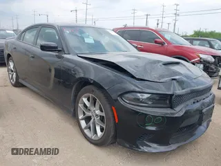 2023 Dodge Charger GT with VIN 2C3CDXHG1PH566237, listed as a IAAI auction lot 42180115 with 31,555 mi miles and . Bid and sale history available at carsss.com. Image 1.