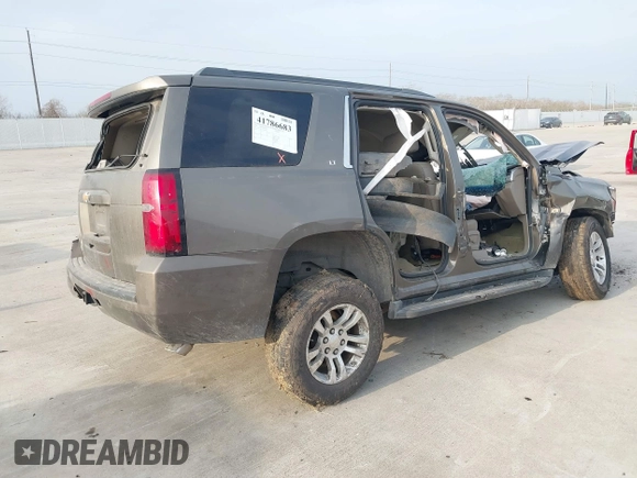 2016 Chevrolet Tahoe LT z VIN 1GNSCBKC4GR409022, wystawiony jako IAAI lot #41786683 z przebiegiem Nie podano mil oraz . Historia ofert i sprzedaży dostępna na DreamBid. Obrazek 4.