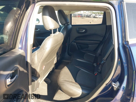 2019 Jeep Compass Trailhawk with VIN 3C4NJDDB8KT619330, listed as a IAAI auction lot 41237920 with 85,144 mi miles and . Bid and sale history available at DreamBid. Image 8.