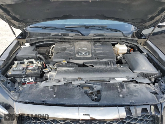 2020 Infiniti QX80 LUXE with VIN JN8AZ2NF3L9700036, listed as a Copart auction lot 54631525 with 65,848 mi miles and Clean Title. Bid and sale history available at carsss.com. Image 12.