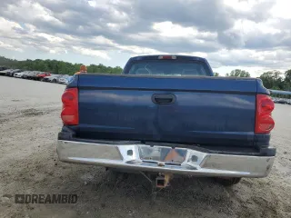 2005 Dodge Dakota SLT with VIN 1D7HE48NX5S308595, listed as a Copart auction lot 56713434 with 257,419 mi miles and Salvage Title. Bid and sale history available at carsss.com. Image 6.