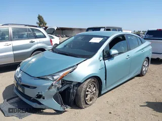 2018 Toyota Prius Two with VIN JTDKBRFU7J3064943, listed as a IAAI auction lot 42077330 with 108,223 mi miles and . Bid and sale history available at carsss.com. Image 6.