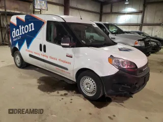 2021 Ram ProMaster City Cargo Tradesman with VIN ZFBHRFABXM6U25145, listed as a Copart auction lot 44509284 with 73,260 mi miles and Salvage Title. Bid and sale history available at DreamBid. Image 4.