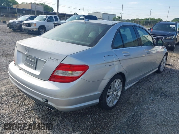 2009 Mercedes-Benz C 300 Sport with VIN WDDGF81X39R060084, listed as a IAAI auction lot 42467218 with 135,811 mi miles and . Bid and sale history available at DreamBid. Image 4.