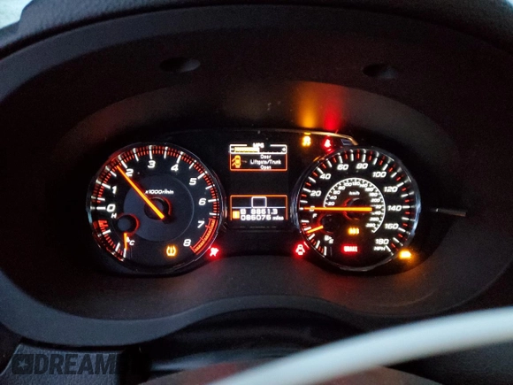 2018 Subaru WRX Premium with VIN JF1VA1C62J9813349, listed as a Copart auction lot 41883045 with 86,076 mi miles and Salvage Title. Bid and sale history available at DreamBid. Image 9.