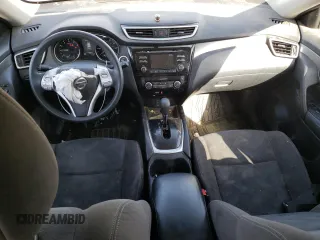 2015 Nissan Rogue SV with VIN KNMAT2MV3FP562410, listed as a Copart auction lot 53852655 with 109,225 mi miles and Salvage Title. Bid and sale history available at DreamBid. Image 8.