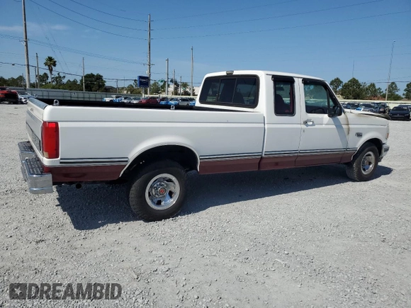1993 Ford F-150 with VIN 1FTEX15H9PKA01412, listed as a Copart auction lot 54671975 with Not provided miles and Salvage title. Bid and sale history available at DreamBid. Image 3.