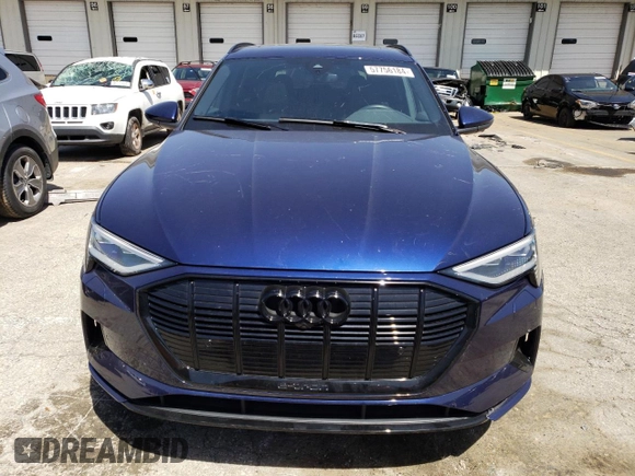 2023 Audi e-tron Premium with VIN WA1AAAGE8PB011507, listed as a Copart auction lot 57756184 with 8,497 mi miles and Clean Title. Bid and sale history available at DreamBid. Image 5.