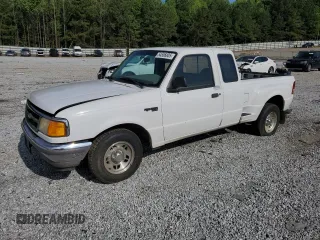 1997 Ford Ranger XL with VIN 1FTCR14A9VPB34872, listed as a Copart auction lot 54556805 with 405,598 mi miles and Salvage title. Bid and sale history available at DreamBid. Image 1.