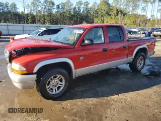 2003 Dodge Dakota SLT with VIN 1D7HL48N93S237053, listed as a Copart auction lot 85278534 with 106,981 mi miles and Salvage Title. Bid and sale history available at carsss.com. Image 1.