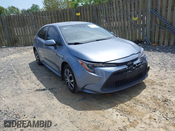 2021 Toyota Corolla LE with VIN JTDEPMAE2MJ148539, listed as a IAAI auction lot 42137624 with 67,983 mi miles and . Bid and sale history available at DreamBid. Image 1.