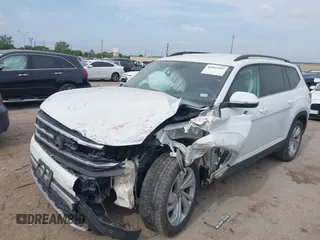 2021 Volkswagen Atlas SE with VIN 1V2WR2CA3MC570349, listed as a IAAI auction lot 42065993 with 83,362 mi miles and . Bid and sale history available at DreamBid. Image 2.