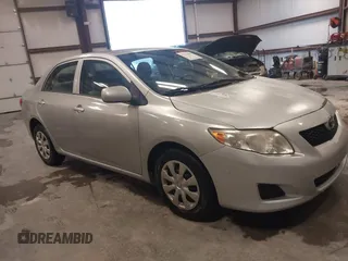 2009 Toyota Corolla with VIN JTDBL40E99J005790, listed as a IAAI auction lot 41561087 with 108,553 mi miles. Bid and sale history available at carsss.com. Image 1.