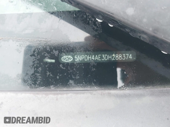2013 Hyundai Elantra Limited with VIN 5NPDH4AE3DH288374, listed as a IAAI auction lot 42185070 with 154,047 mi miles and . Bid and sale history available at DreamBid. Image 9.
