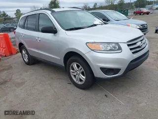 2012 Hyundai Santa Fe GLS with VIN 5XYZG3AB3CG124427, listed as a IAAI auction lot 41953057 with 156,413 mi miles. Bid and sale history available at carsss.com. Image 1.