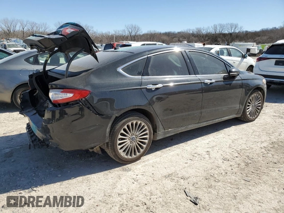 2014 Ford Fusion Titanium with VIN 3FA6P0K99ER196485, listed as a Copart auction lot 48334925 with 202,655 mi miles and Salvage Title. Bid and sale history available at carsss.com. Image 3.