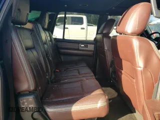2015 Ford Expedition EL Platinum with VIN 1FMJK1LT7FEF49356, listed as a Copart auction lot 85204984 with 214,436 mi miles and Salvage Title. Bid and sale history available at carsss.com. Image 12.