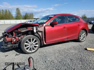 2017 Mazda 3 Touring с VIN JM1BN1L35H1121375, выставлен на аукционе Copart как лот 53997235 с пробегом 86 010 миль миль и Списание • Salvage title. История ставок и продаж доступна на DreamBid. Изображение 1.