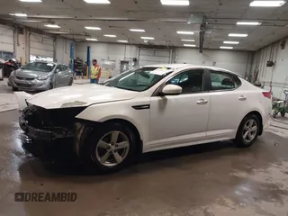 2015 Kia Optima LX with VIN 5XXGM4A7XFG375049, listed as a IAAI auction lot 42198632 with 191,361 mi miles and . Bid and sale history available at DreamBid. Image 15.