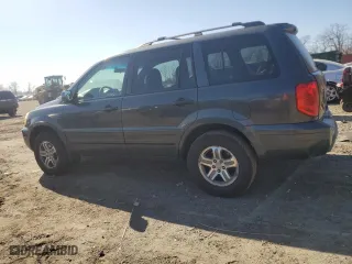 2003 Honda Pilot EX with VIN 2HKYF18603H577165, listed as a Copart auction lot 48366245 with 173,110 mi miles and Clean Title. Bid and sale history available at carsss.com. Image 2.