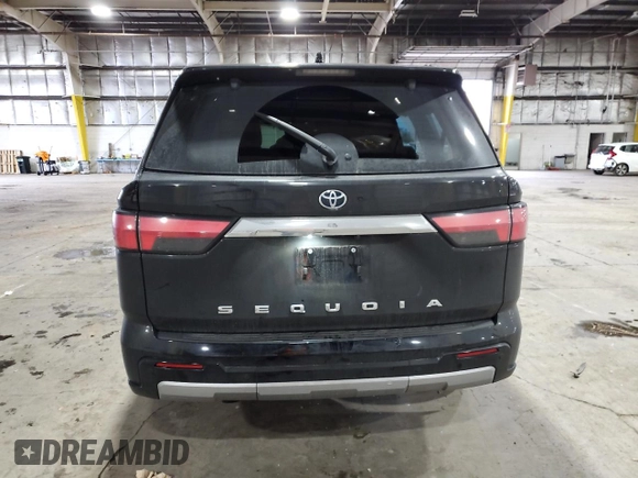 2023 Toyota Sequoia SR5 with VIN 7SVAAABA2PX018746, listed as a Copart auction lot 40806054 with 0 mi miles. Bid and sale history available at carsss.com. Image 6.