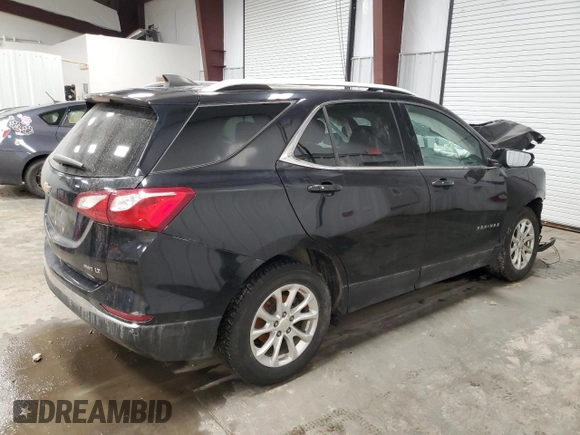 2018 Chevrolet Equinox LT with VIN 2GNAXSEV2J6284201, listed as a Copart auction lot 47880885 with Not Provided miles and Salvage Title. Bid and sale history available at DreamBid. Image 3.