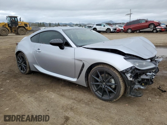 2023 Toyota GR86 Premium with VIN JF1ZNBF11P8757835, listed as a Copart auction lot 87493964 with 5,906 mi miles and Salvage Title. Bid and sale history available at carsss.com. Image 4.