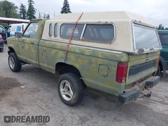 1985 Ford Ranger with VIN 1FTCR11S0FUC16358, listed as a IAAI auction lot 42699368 with 83,597 mi miles and . Bid and sale history available at DreamBid. Image 3.