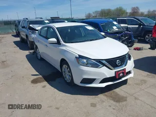 2019 Nissan Sentra SV with VIN 3N1AB7APXKY444758, listed as a IAAI auction lot 42080436 with 65,322 mi miles and . Bid and sale history available at DreamBid. Image 1.