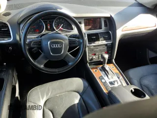 2011 Audi Q7 S line with VIN WA1DGAFE2BD003185, listed as a Copart auction lot 79192554 with 164,365 mi miles and Salvage title. Bid and sale history available at DreamBid. Image 8.