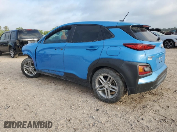 2019 Hyundai Kona SE with VIN KM8K12AA2KU274820, listed as a Copart auction lot 55335025 with 195,317 mi miles and Salvage Title. Bid and sale history available at carsss.com. Image 2.