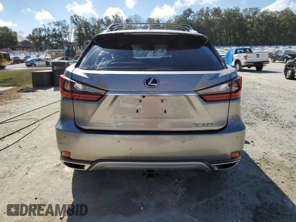 2020 Lexus RX with VIN 2T2HZMAA7LC167291, listed as a Copart auction lot 44828825 with 95,473 mi miles and Non Repairable. Bid and sale history available at carsss.com. Image 6.