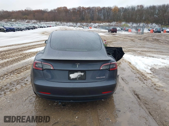 2023 Tesla Model 3 Performance with VIN 5YJ3E1EC6PF590739, listed as a IAAI auction lot 40919165 with 20,474 mi miles. Bid and sale history available at carsss.com. Image 17.