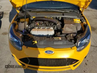 2014 Ford Focus ST with VIN 1FADP3L98EL130760, listed as a Copart auction lot 51217695 with 36,522 mi miles and Salvage Title. Bid and sale history available at carsss.com. Image 12.