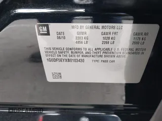 2011 Cadillac CTS Luxury with VIN 1G6DF5EYXB0103430, listed as a IAAI auction lot 42105337 with 205,069 mi miles and . Bid and sale history available at DreamBid. Image 9.