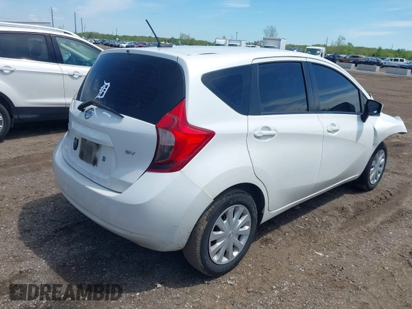 2016 Nissan Note S with VIN 3N1CE2CP4GL407936, listed as a IAAI auction lot 42219360 with 229,071 mi miles and . Bid and sale history available at DreamBid. Image 4.