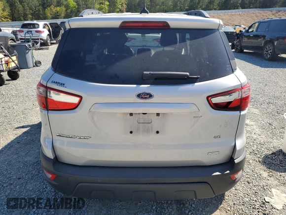 2018 Ford EcoSport SE with VIN MAJ3P1TE4JC172544, listed as a Copart auction lot 52108945 with 79,166 mi miles and Salvage Title. Bid and sale history available at carsss.com. Image 6.