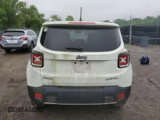 2016 Jeep Renegade Limited with VIN ZACCJBDT4GPC75207, listed as a Copart auction lot 57262285 with 119,336 mi miles and Clean title. Bid and sale history available at DreamBid. Image 6.