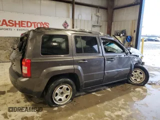 2016 Jeep Patriot Sport z VIN 1C4NJPBA5GD711598, wystawiony jako Copart lot #42074455 z przebiegiem 182 651 mil mil oraz Szkody całkowita. Historia ofert i sprzedaży dostępna na DreamBid. Obrazek 3.