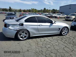 2015 BMW 4 Series 428i with VIN WBA3V7C5XF5A24641, listed as a Copart auction lot 61195125 with 60,499 mi miles and Salvage title. Bid and sale history available at DreamBid. Image 3.