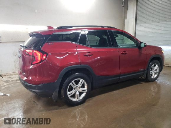 2020 GMC Terrain SLE with VIN 3GKALTEV7LL122237, listed as a Copart auction lot 51636345 with 69,441 mi miles and Clean Title. Bid and sale history available at DreamBid. Image 3.