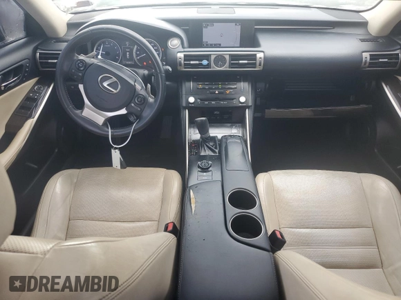 2014 Lexus IS 350 with VIN JTHBE1D27E5002011, listed as a Copart auction lot 55762765 with 105,063 mi miles and Clean title. Bid and sale history available at DreamBid. Image 8.