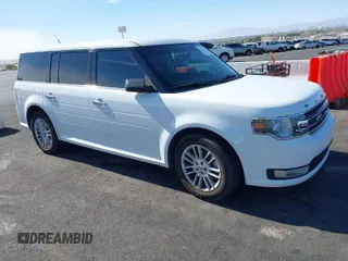 2016 Ford Flex SEL with VIN 2FMHK6C85GBA12635, listed as a IAAI auction lot 40715147 with 104,573 mi miles. Bid and sale history available at carsss.com. Image 1.